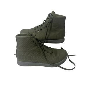NOBULL NO BULL Outwork High Top Olive Green Sneakers Shoes Men's 5 Women's 6.5